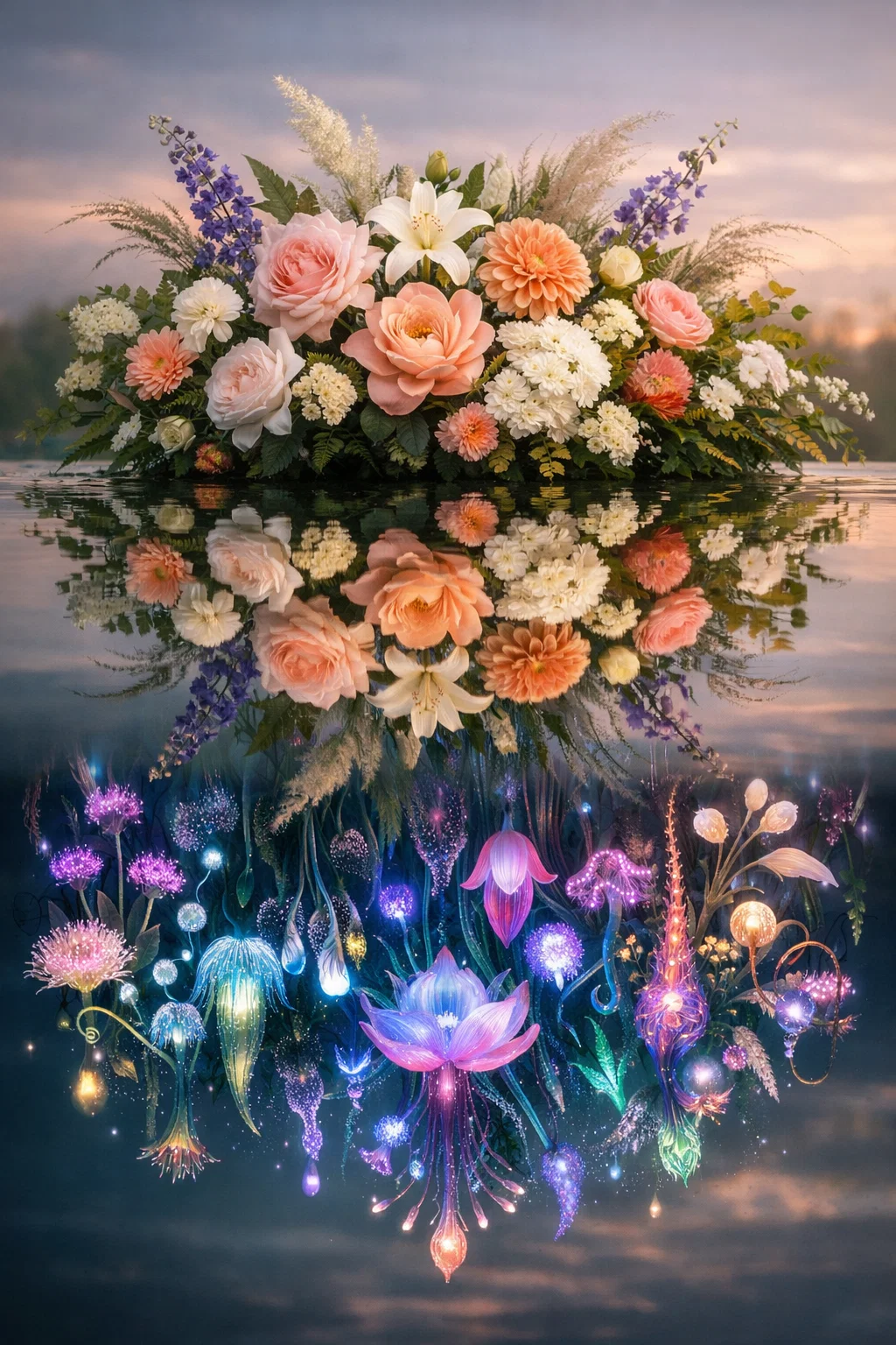 Bouquet reflet féerique